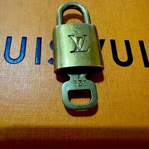Louis Vuitton Brass Lock & Key #329 - Picture 1 of 1